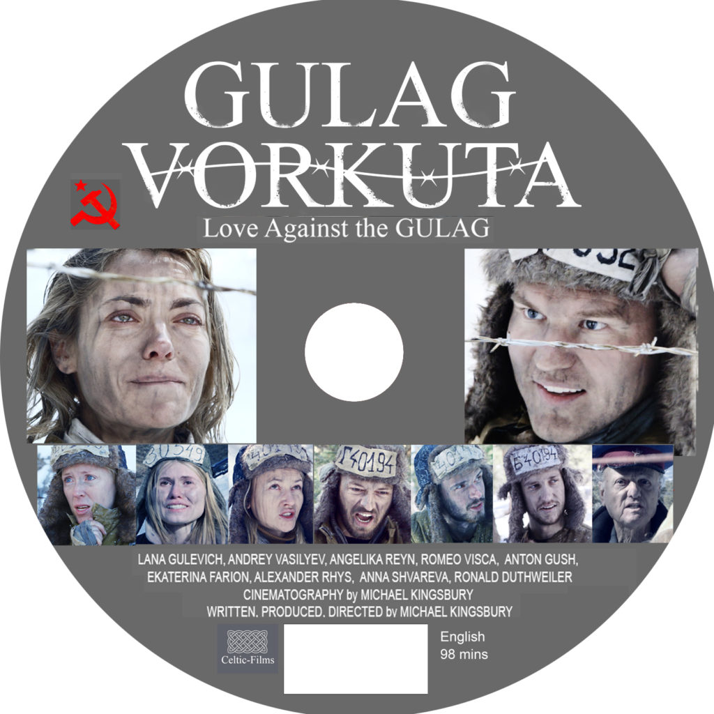 Gulag Vorkuta (2016) DVD and Blu-ray disc cover.